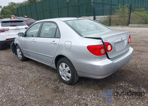 2007 Toyota Corolla Le from USA, damaged, VIN 2T1BR30E87C718729